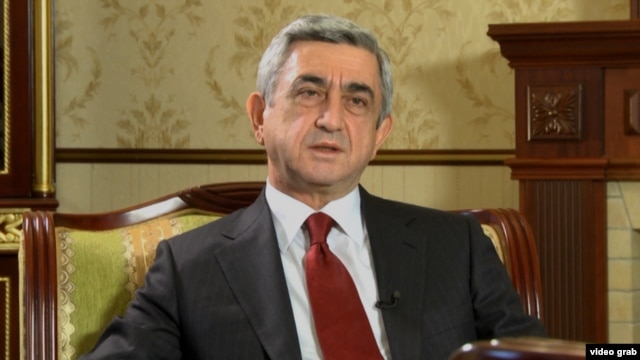 Armenian President Serzh Sarkisian is running again