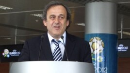 UEFA President Michel Platini