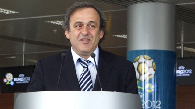 UEFA President Michel Platini
