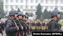 Қырғызстан полиция жасағы (Көрнекі сурет).