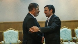 Mohamed Morsi i Mahmud Ahmadinedžad