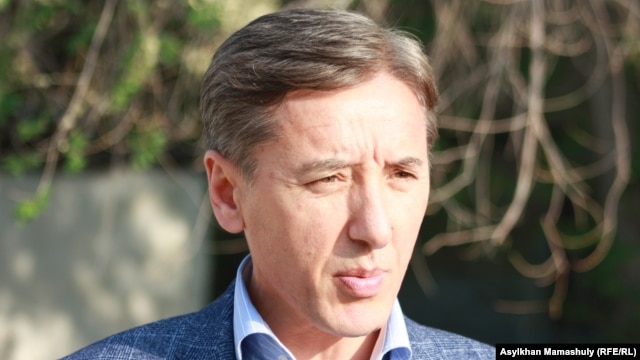 Қоғамдық комиссия мүшесі Болат Әбілев. Ақтау, 2 мамыр 2012 жыл.