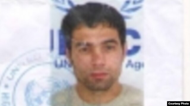 Uzbek refugee Shukhrat Musin