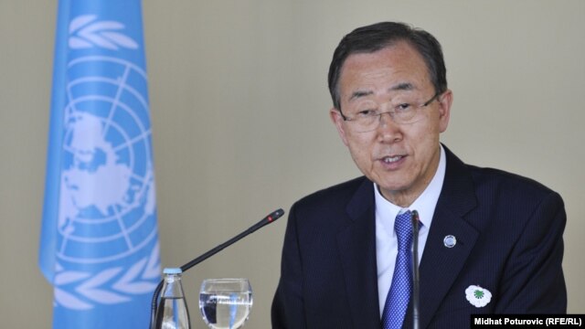 U.N. Secretary General Ban Ki-moon