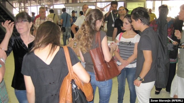 Povratak državljana Srbije iz Sirije, Beograd. 1. avgust 2012.
