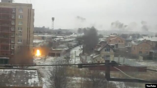 Так выглядел обстрел Краматорска из окна Юлии
