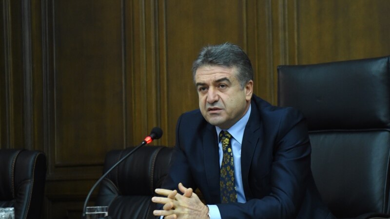 Armenian PM Calls For Law To Criminalize ‘Illegal Enrichment’