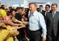 President Nazarbaev campaigning ahead of vote (official website)
