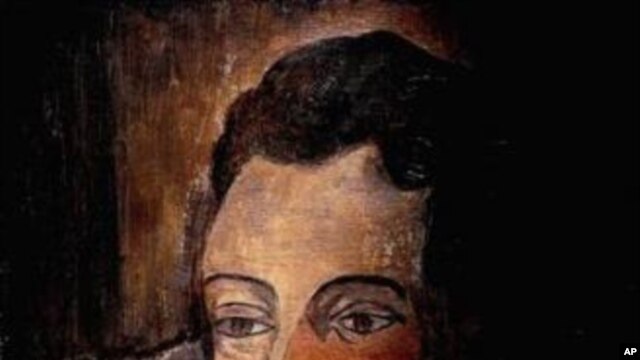 A handout image of Modigliani's "Portrait of a Man," distributed in Belgrade in September 2007, when authorities announced the portrait's discovery.