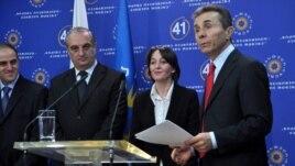 მთავრობის წევრობის კანდიდატების დასახელება ”ქართული ოცნების” ოფისში