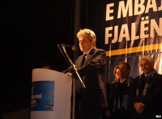Ali Ahmeti, kryetar i BDI-së