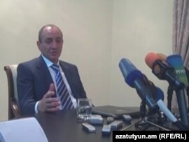 Լեռնային Ղարաբաղի նախագահ Բակո Սահակյանը: