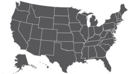 U.S. -- Electoral map of USA election 2012 