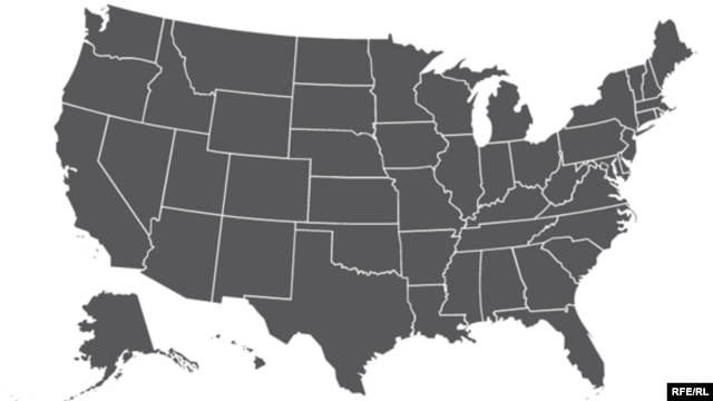 U.S. -- Electoral map of USA election 2012 