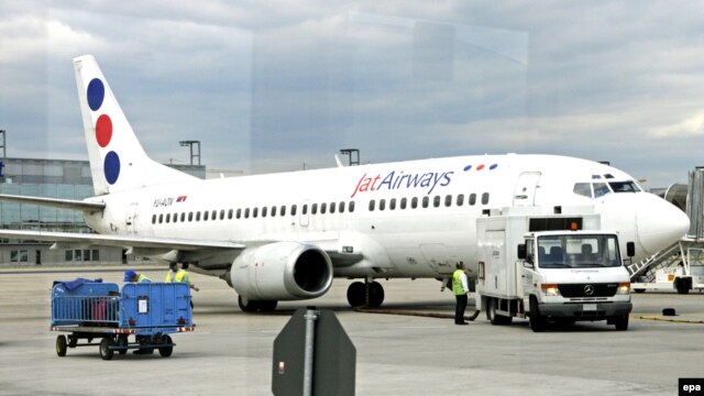 Avion JAT ervejza