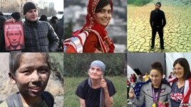 Images from "RFE/RL's Best of 2012" award-winning reports.