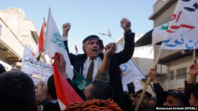 Demonstrations have swept Sunni-majority areas of Iraq for two weeks.(file photo)