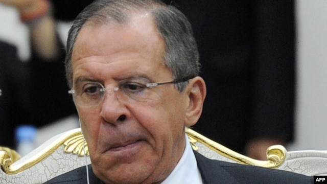 Russian Foreign Minister Sergei Lavrov: 'An attempt to meddle in our internal affairs'