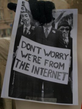 Protesti u Zagrebu protiv ACTA
