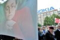Новопушкинский сквер. Священник Глеб Якунин
