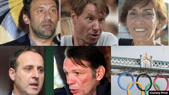 Vlade Divac, Moka Slavnić, Đurđica Bjedov, Andrija Popović, Anton Josipović