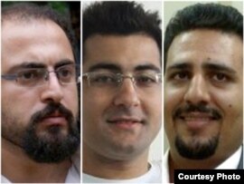 سه فعال دانشجویی بازداشت‌شده؛ از 
چپ: علیرضا کیانی، محسن برزگر و علی قلی‌زاده