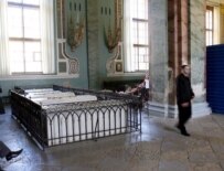 Petropavlovsky Cathedral, with the enclosed space for reburial of  Maria Fyodorovna, in St. Petersburg (epa)