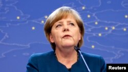 German Chancellor Angela Merkel