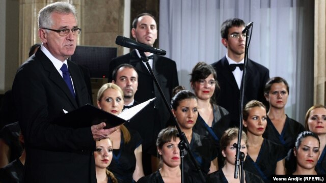 Tomislav Nikolić tokom inauguracije, 11. jun 2012.