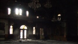 Syria -- Armenian church St. Gevorg reportedly burned down in Aleppo, 29Oct2012