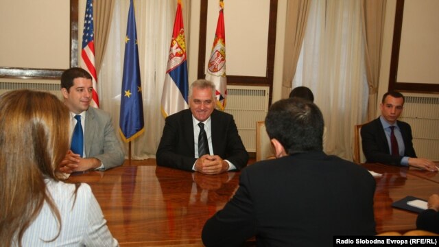 Susret Tomislava Nikolića i Philipa Gordona u Beogradu, 9. jul 2012.