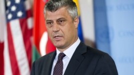 Kryeministri i Kosovës, Hashim Thaçi