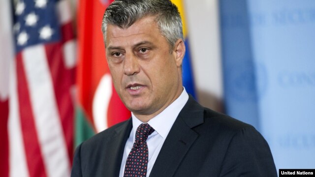 Kryeministri i Kosovës, Hashim Thaçi