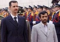 Iranian President Ahmadinejad (right) with Syrian President al-Assad in Damascus in January (epa)
