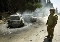 Up to 10 Israeli reservists were killed in a missle strike in Kfar Giladi on August 6 (AFP)