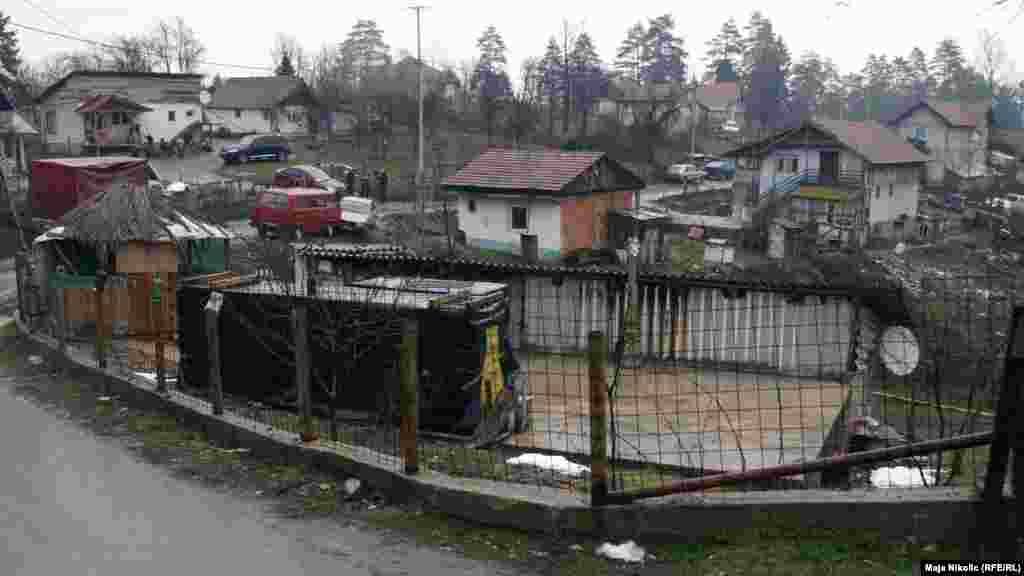 The village of Svatovci is inhabited by Bosnian Roma, who often suffer from poverty and discrimination.