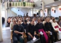 Christians in a Baghdad church