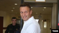 Russian anticorruption campaigner and opposition figure Aleksei Navalny.
