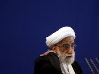 Ayatollah Ahmad Jannati at Friday Prayers on March 9 (Fars)
