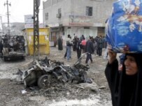 The scene of a car bombing in Baghdad on December 13 (epa)