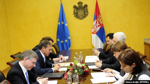 Predstavnici Evropske komisije u poseti Beogradu, novembar 2010.