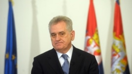 Tomislav Nikolić u obraćanju novinarima, 16. januar 2013.