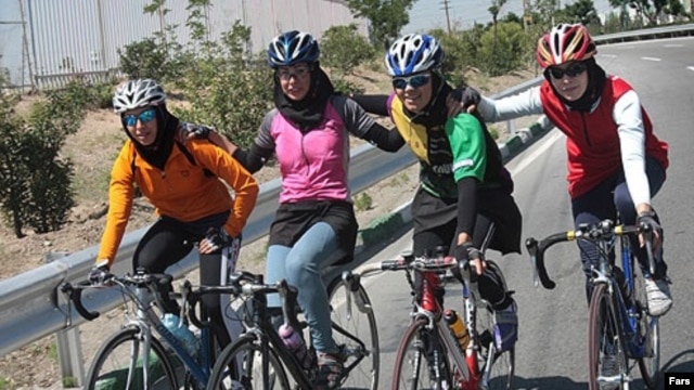 Iranian women's cycling team