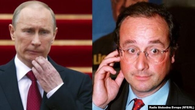 Vladimir Putin i Fransoa Oland