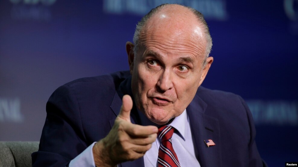 Rudy Giuliani is the former mayor of New York City and is believed to be a leading candidate to become U.S. President-elect Donald Trump's secretary of state.