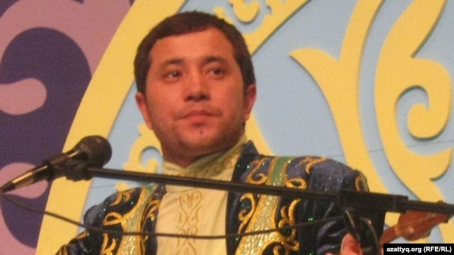 Айтыс ақыны Мақсат Ақанов. Алматы, 2 мамыр 2011 жыл.