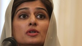 Pakistan's Foreign Minister Hina Rabbani Khar