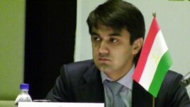 Rustam Emomali, the son of the Tajik president and head of the Tajik Football Federation.