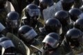 Belarusian police violently broke up opposition demonstrations in Minsk in the wake of the disputed presidential election (RFE/RL)