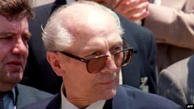 Erich Honecker, bivši lider Istočne Njemačke  